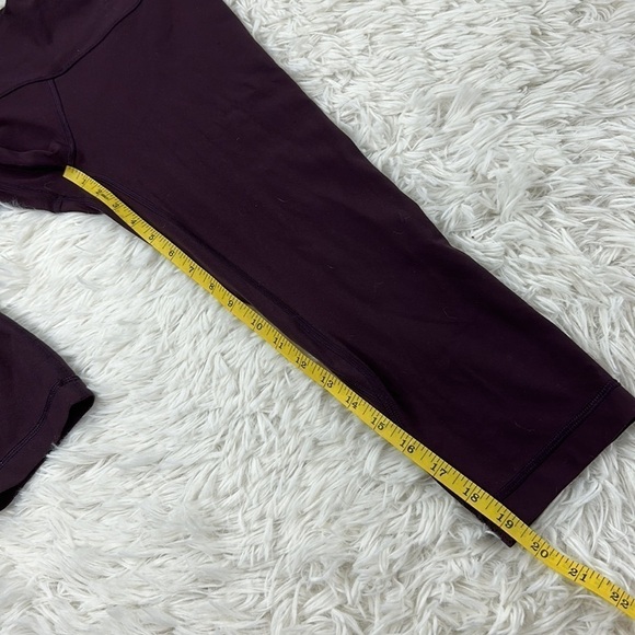 🔥$SALE$🔥 Lululemon Align Crop (19") Black Cherry - Picture 7 of 7